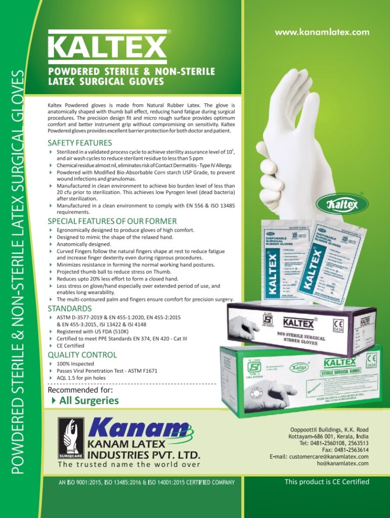 Kaltex- Powdered Sterile & Non Sterile Latex Surgical Gloves