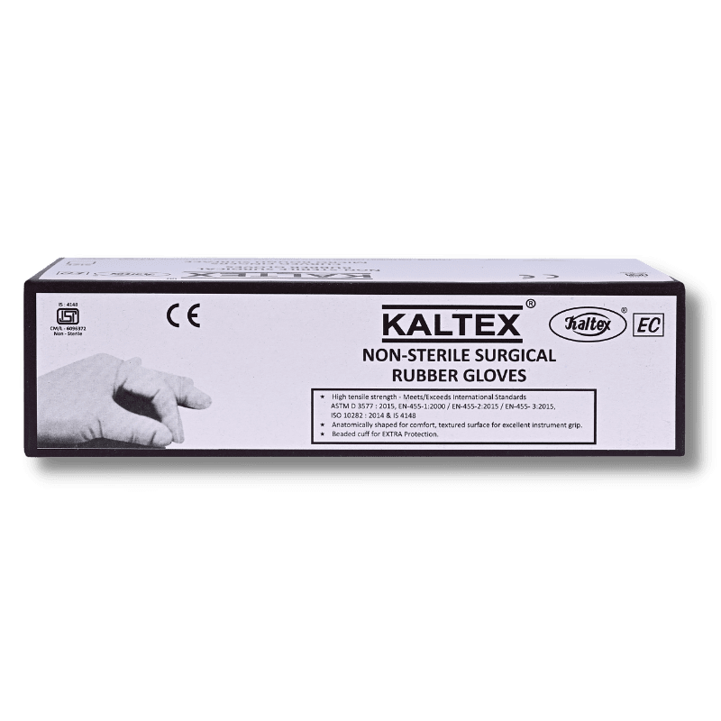 Kaltex Non sterile rubber gloves
