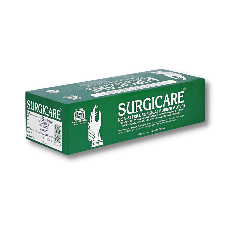 Surgicare-Non-sterile-rubber-gloves-side