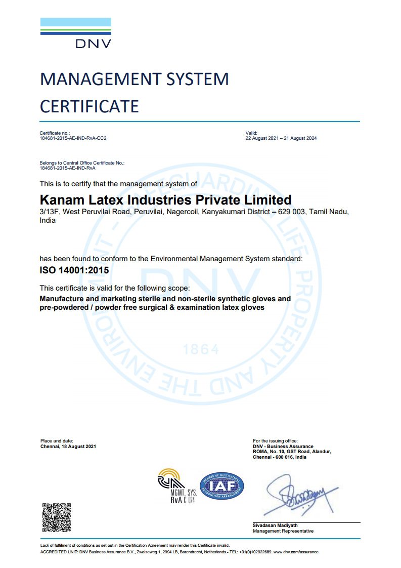 KANAM LATEX-ISO14001PVLA