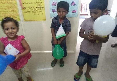 Support to Balavidyalaya, a school for hearing impaired kids, Kottayam