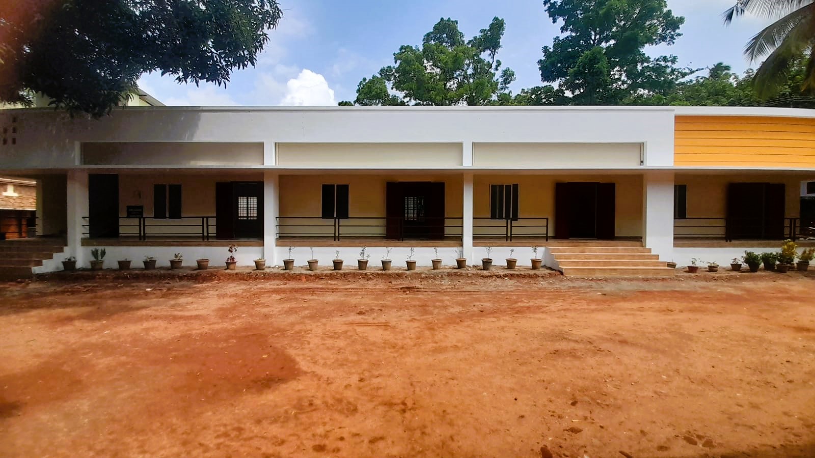 Classroom constructed  at Christian Welfare High school, Thadikarankonam, Kanyakumari.