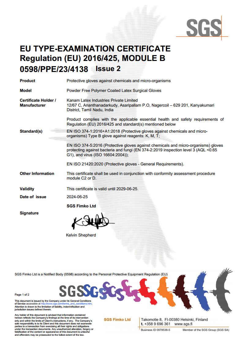 Polymer PF _Module-B PPE Certificate